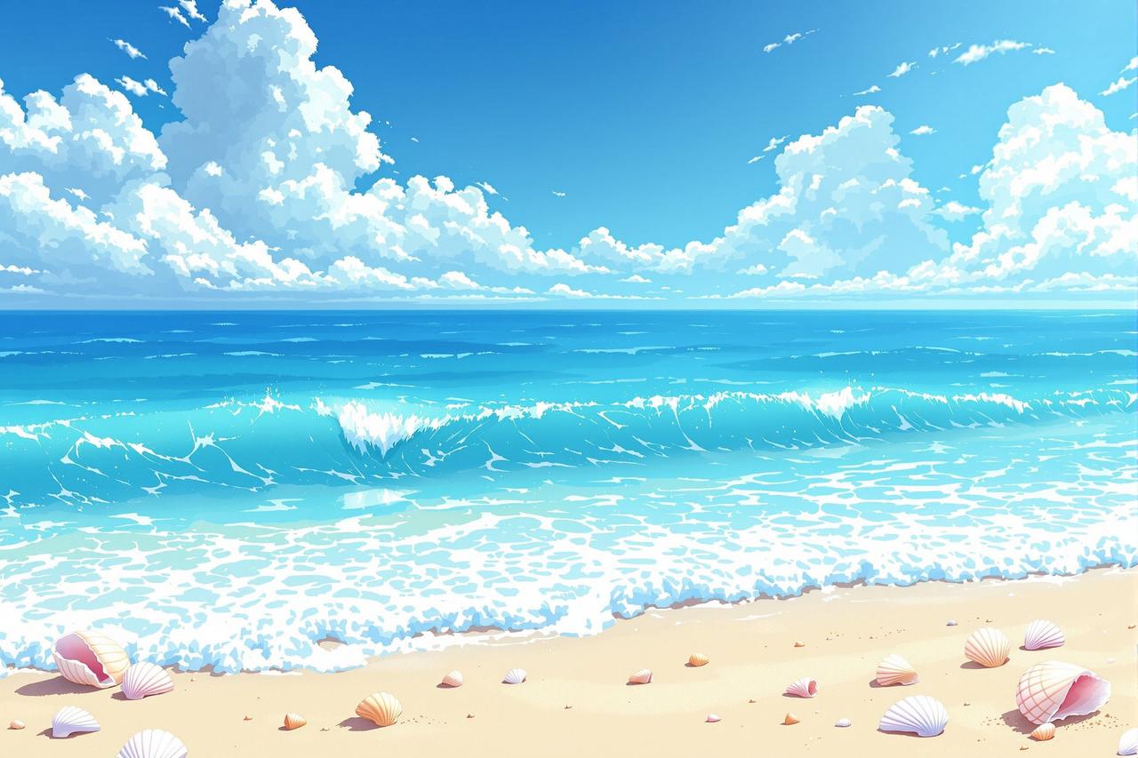 日漫网页板 夏日治愈特辑 - 拥抱夏日的温柔时光
