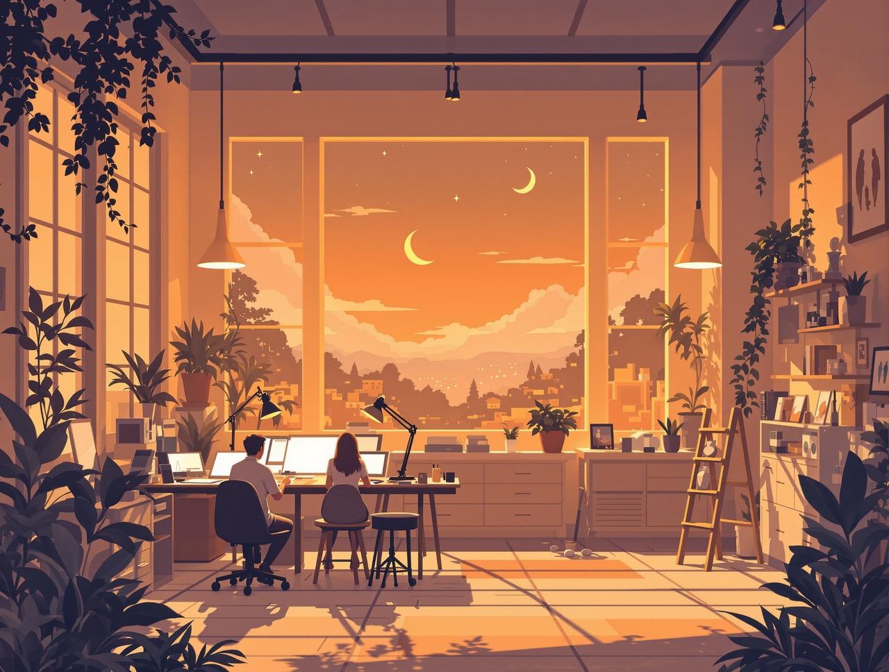 日漫网页板品牌故事 - 工作室 日漫网页板工作室 - 温馨的动画创作空间